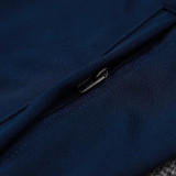 25/26 PSG royal blue & Red Jacket Tracksuit #A2539