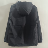 25/26  RMA Black Hooded windbreaker
