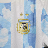 2021  Argentina Home  Player Version Soccer Jersey