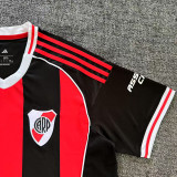 25/26 River Plate Away  Fans Soccer Jersey(无胸前广告）