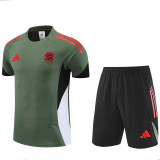 25/26  Bayern Army Green Training Short Suit #军绿