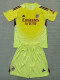 25/26  Benfica  Goalkeeper Yellow  Kids Soccer Jersey