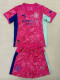 25/26 Man City Goalkeeper Purple Kids Soccer Jersey