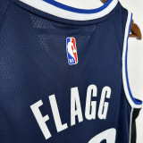 Dallas Mavericks FL AGG  #32 Royal Blue Flying Man Edition  Top Quality Hot Pressing NBA Jersey