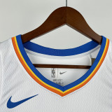 22/23 OKC Thunder WILLIAMS # 8 White Top Quality Hot Pressing NBA Jersey