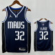 Dallas Mavericks FL AGG  #32 Royal Blue Flying Man Edition  Top Quality Hot Pressing NBA Jersey