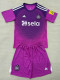 25/26 Newcastle Goalkeeper Purple  Kids   Soccer Jersey