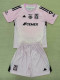 25/26 Tigres UANL Goalkeeper Pink Kids Soccer Jersey