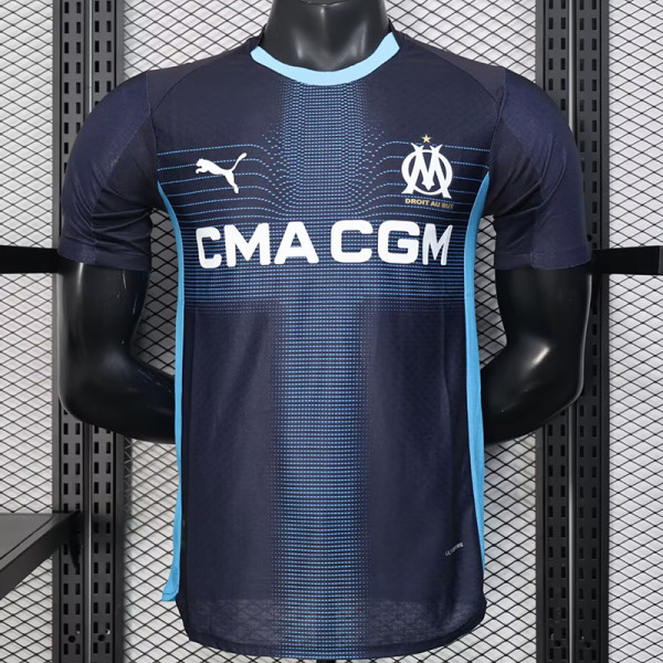 25/26  Marseille Away   Player Version Soccer Jersey