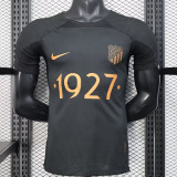 2025  Ittihad  Champion Commemorative Edition Black  Player Version Soccer Jersey(金色1927）