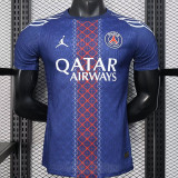 25/26 PSG  Special Edition Blue Player Version  Soccer Jersey(特别版蓝）