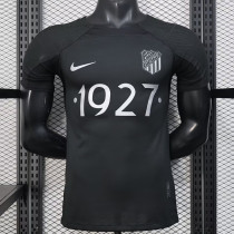 2025  Ittihad  Champion Commemorative Edition Black  Player Version Soccer Jersey(白色1927）