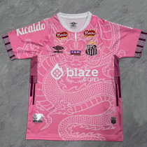 25/26  Santos FC Special Edition Pink  Fans Soccer Jersey