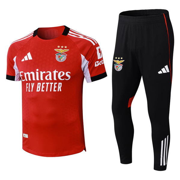 25/26 Benfica Home  Player Version Soccer Jersey& Black pants