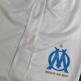 25/26  Marseille Home  Player Version  Kids Soccer Jersey(球员版）