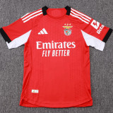 25/26 Benfica Home  Player Version Soccer Jersey& Black pants