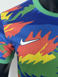 25/26 Brazil colorJigsaw puzzle Edition  Player Version Soccer Jersey（带五星）