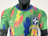 25/26 Brazil Green Jigsaw puzzle Edition  Player Version Soccer Jersey（带五星）
