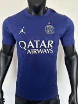 25/26 PSG  Special Edition Team Logo  Royal Blue  Player Version  Soccer Jersey