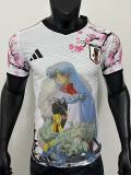25/26 Japan Inuyasha White   Player Version  Soccer Jersey(犬夜叉）