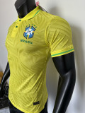 25/26 Brazil Leaf Map Special Edition  Player Version Soccer Jersey（带五星）