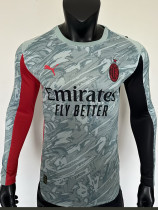 25/26 ACM Goalkeeper Light Green  Player Version   Long Sleeve Soccer Jersey