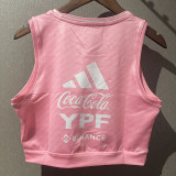 25/26  Argentina Pink  Women Yoga  Vest