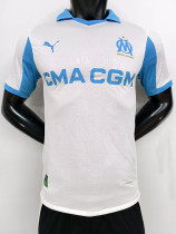 25/26  Marseille Home Player Version Soccer Jersey