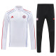 25/26 Bayern White  Half Pull Tracksuit  (半拉链)