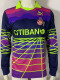 1991/1992 FC Köln Royal Blue Goalkeeper  Long Sleeve  Retro Soccer Jersey