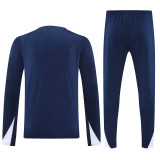 25/26  INT Royal Blue  Player Version Half Pull Tracksuit  (半拉链)