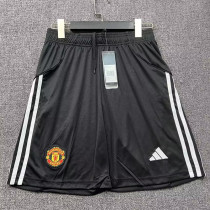 25/26  Man Utd Black  Shorts Pants