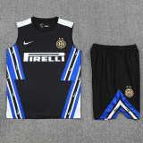25/26  INT Black Tank top and shorts suit