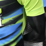 25/26  Marseille Green & Blue  Player Version Training Shirts