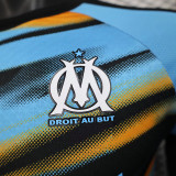 25/26  Marseille Orange & Blue  Player Version Training Shirts