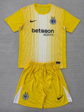25/26 INT Goalkeeper Yellow  Kids Soccer Jersey
