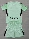 25/26 Boca Juniors Goalkeeper Green  Kids Soccer Jersey