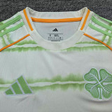 25/26 Celtic Third Fans Soccer Jersey（胸前广告）