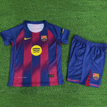 25/26 BAR Home Kids  Player Version Soccer Jersey
