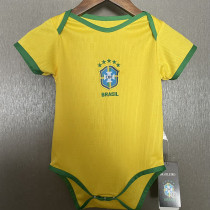 25/26  Brazil Home  Baby Infant Crawl Suit