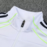 2526 RMA White &Green Edge  Jacket Tracksuit(绿边线)