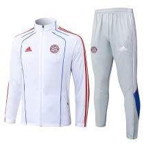 25/26 Bayern White Jacket Tracksuit# A2551