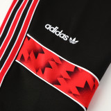 25/26  Man Utd Black & Red Jacket Tracksuit#05