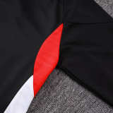 25/26 Bayern Black Half Pull Tracksuit #B2553 (半拉链)
