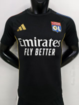 25/26  Lyon Black Player Version  Training shirts