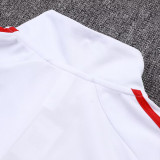 25/26 Bayern White Jacket Tracksuit# A2551