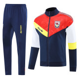 25/26  ARS Royal Blue  & Orange Jacket Tracksuit#02