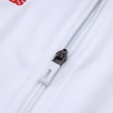 25/26 Bayern White Jacket Tracksuit# A2551