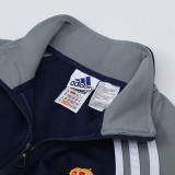 2526 RMA Royal Blue  Jacket Tracksuit(06灰袖)