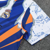 25/26  RMA Blue & White Training Short Suit#
